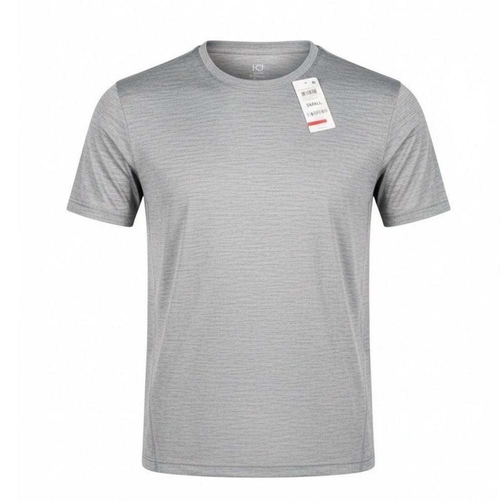 Ideology Mens Rapidry Performance Tee Stormy Heather Grey Small 100130327MN